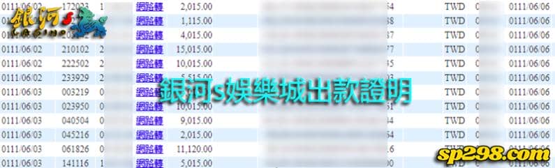 銀河s娛樂城出金證明 想要玩足球賺錢？銀河s是你最好的選擇！