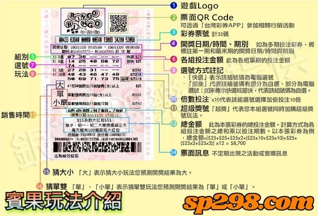 賓果玩法介紹