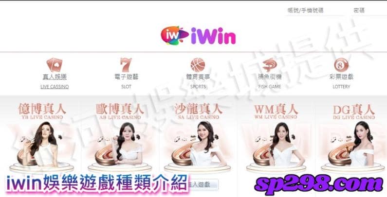 iwin娛樂遊戲種類介紹