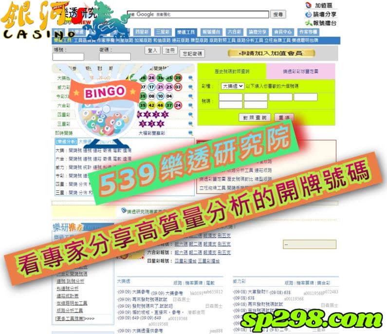 539樂透研究院