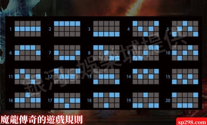 魔龍傳奇的遊戲規則｜比起其他老虎機更容易中獎！