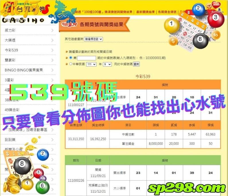 539號碼
