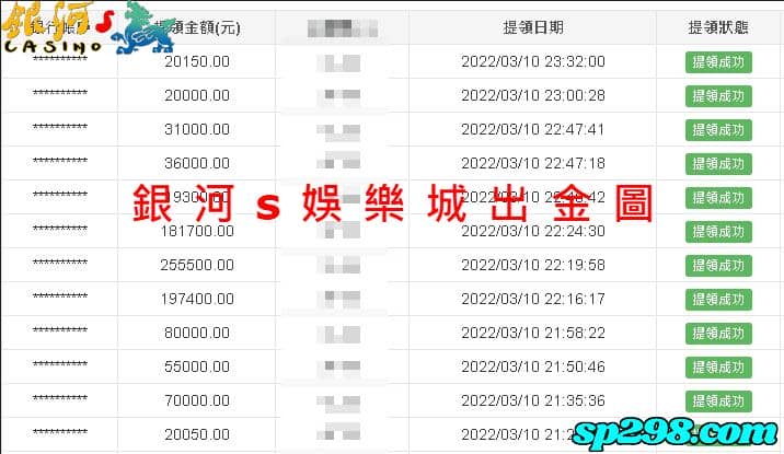 銀河s娛樂城多項遊戲任你贏!