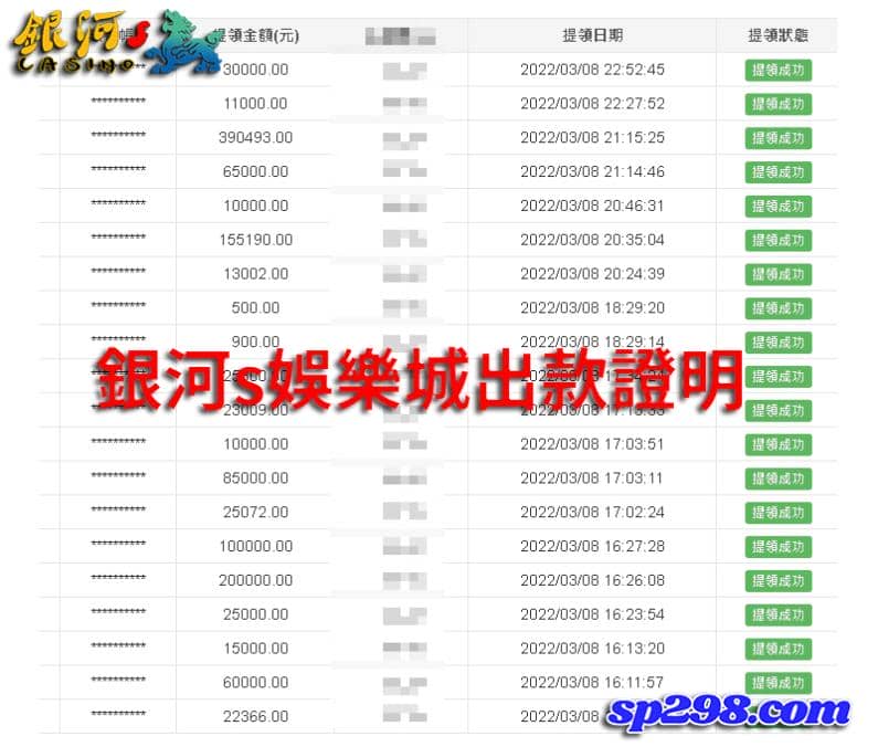 娛樂城選擇銀河s，就是出金安全的保證
