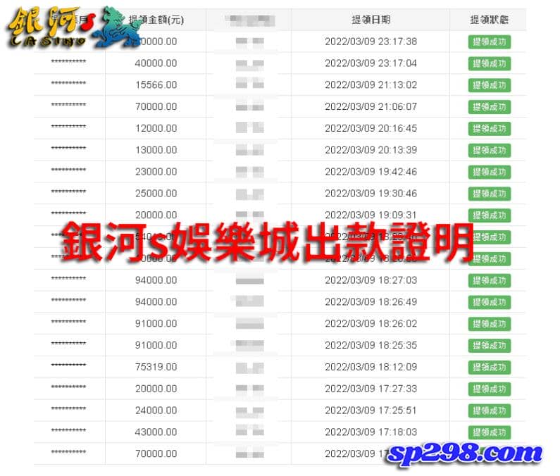 銀河s娛樂城陪你東山再起,君贏天下!